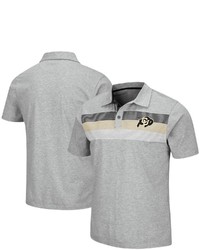 Colosseum Heathered Gray Colorado Buffaloes Stinson Polo In Heather Gray At Nordstrom