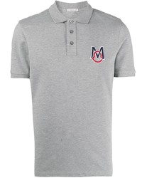 Moncler Logo Embroidered Polo Shirt