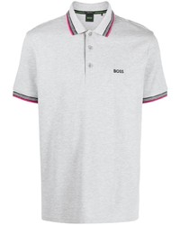 BOSS Logo Embroidered Polo Shirt