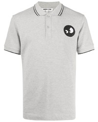 McQ Swallow Monster Cotton Polo Shirt