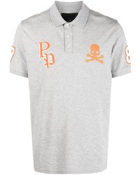 Philipp Plein Skull And Plein Polo Shirt