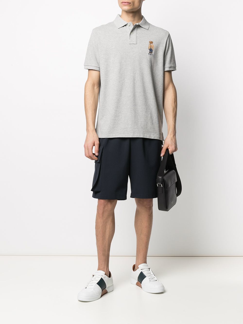 Polo Ralph Lauren Teddy Bear Print Polo Shirt, $128 | farfetch.com ...