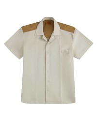 Tod's Logo Embroidered Cotton Shirt