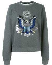 Opening Ceremony Embroidered Eagle Sweatshirt
