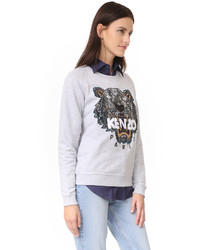 Kenzo Snake X Tiger Embroidered Sweatshirt