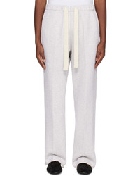 Recto Gray Embroidered Lounge Pants