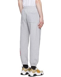 VERSACE JEANS COUTURE Grey Cotton Lounge Pants