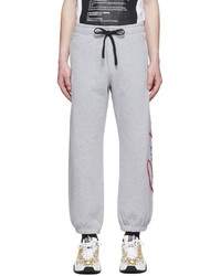 VERSACE JEANS COUTURE Grey Cotton Lounge Pants
