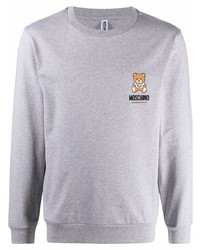 Moschino Bear Motif Cotton Sweatshirt