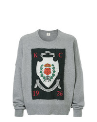 Kent & Curwen Crest Applique Patch Sweatshirt