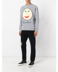 Christopher Kane Embroidered Face Sweatshirt