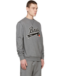 BOSS Grey Russell Athletic Edition Sweatshirt