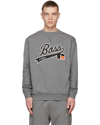 BOSS Grey Russell Athletic Edition Sweatshirt