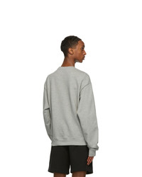 Kenzo Grey Velvet Tiger Sweatshirt