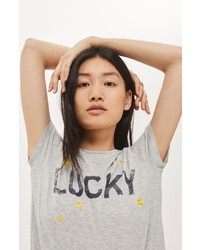 Topshop Petite Lucky Graphic Tee