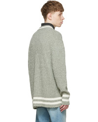 Maison Margiela Grey Viscose Sweater