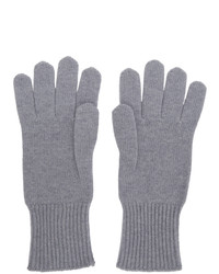 Raf Simons Grey Cashmere Heroes Gloves