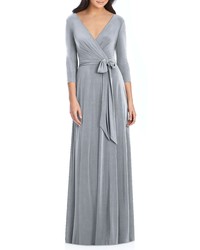 Dessy Collection Jersey Gown