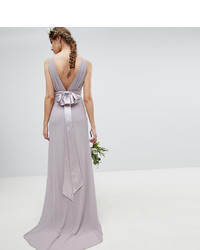 TFNC Tall Sa Bow Back Maxi Bridesmaid Dress