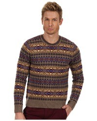 DSquared 2 Fair Isle Crewneck Sweater Apparel