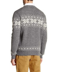 Barque Fair Isle Knit Sweater