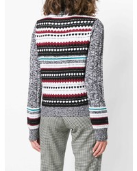 Dondup Contrast Embroidered Sweater