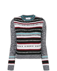 Dondup Contrast Embroidered Sweater
