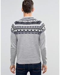French Connection Fair Isle Holidays Sweater