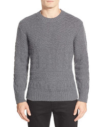 Kent & Curwen Fair Isle Wool Cashmere Sweater