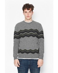 French Connection Hound Ombre Fair Isle Jumper