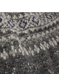 Howlin Fair Isle Mlange Wool Sweater