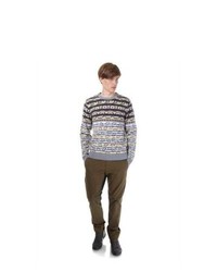 Marc by Marc Jacobs Marc Jacobs Finsbury Fair Isle Sweater Sweaters Snowflake Multi