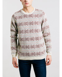 Nordic Oat Snowflake Sweater
