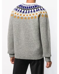 Joseph Pattern Knitted Sweater
