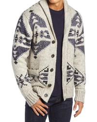 Schott NYC Motif Cardgian Sweater