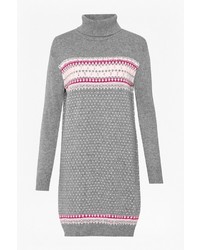 French Connection Florence Fairisle Jumper Dress