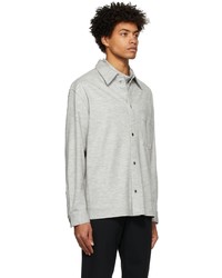 3.1 Phillip Lim Grey Flannel Shirt