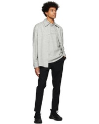 3.1 Phillip Lim Grey Flannel Shirt
