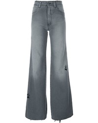 MM6 MAISON MARGIELA High Waisted Flared Jeans