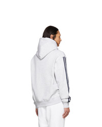 adidas Originals Grey Fleece Off Court Basketball Hoodie