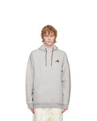 adidas Originals Grey Fleece Winter Hoodie