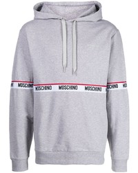 Moschino Logo Tape Cotton Hoodie