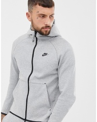Nike Tech Fleece Zip Through Hoodie In Grey 928483 063