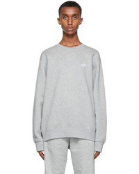 Nike Grey Fleece Sportswear Club Sweatshirt