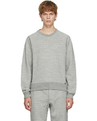 Tom Ford Grey Fleece Sweatshirt