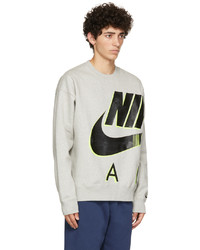 Nike Grey Kim Jones Edition Fleece Crew Nrg Sweatshirt