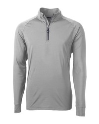 Cutter & Buck Adapt Pullover In Polished At Nordstrom