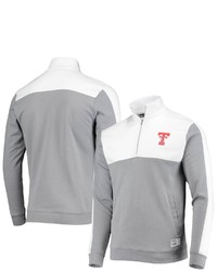 Under Armour White Texas Tech Red Raiders Game Day All Day Fleece Half Zip Jacket At Nordstrom