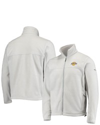 Columbia Los Angeles Lakers Gray Flanker Full Zip Jacket At Nordstrom