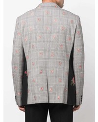 Comme Des Garcons Homme Plus Comme Des Garons Homme Plus Multi Panel Floral Print Blazer